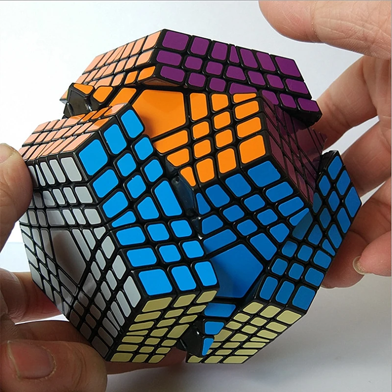 Shengshou 7x7x7 cube 7x7x7 Megaminxed Cube 7x7 куб додекаэдра shengshou Megaminxed 7x7, Магический кубик, 12-сторонние Кубик Рубика