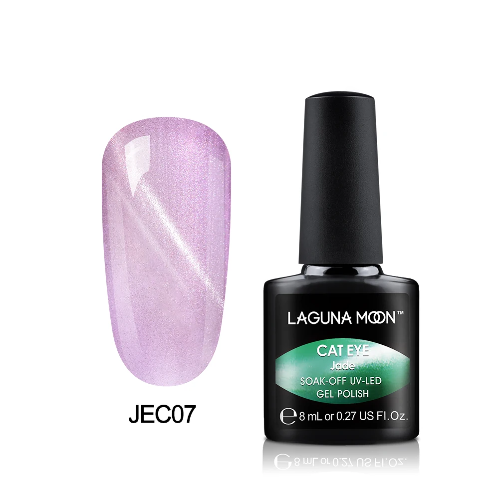 Lagrunmoon 8 мл нефритовый кошачий глаз краска гель лак для ногтей DIY гель uv Vernis Гель-лак для светодиодной сушки геллак кошачий глаз тиснение Лаки - Цвет: 7