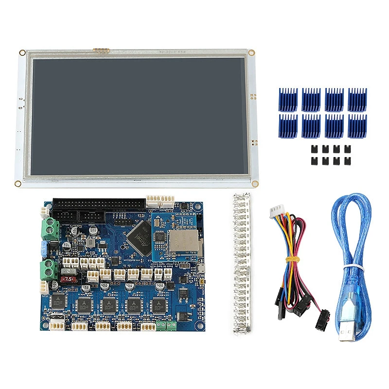 

HOT-for Clone Duet 2 Ethernet Advanced 32 Bit Electronics Motherboard with 7 Inch PanelDue 5I Integrated Colour Press Screen Con