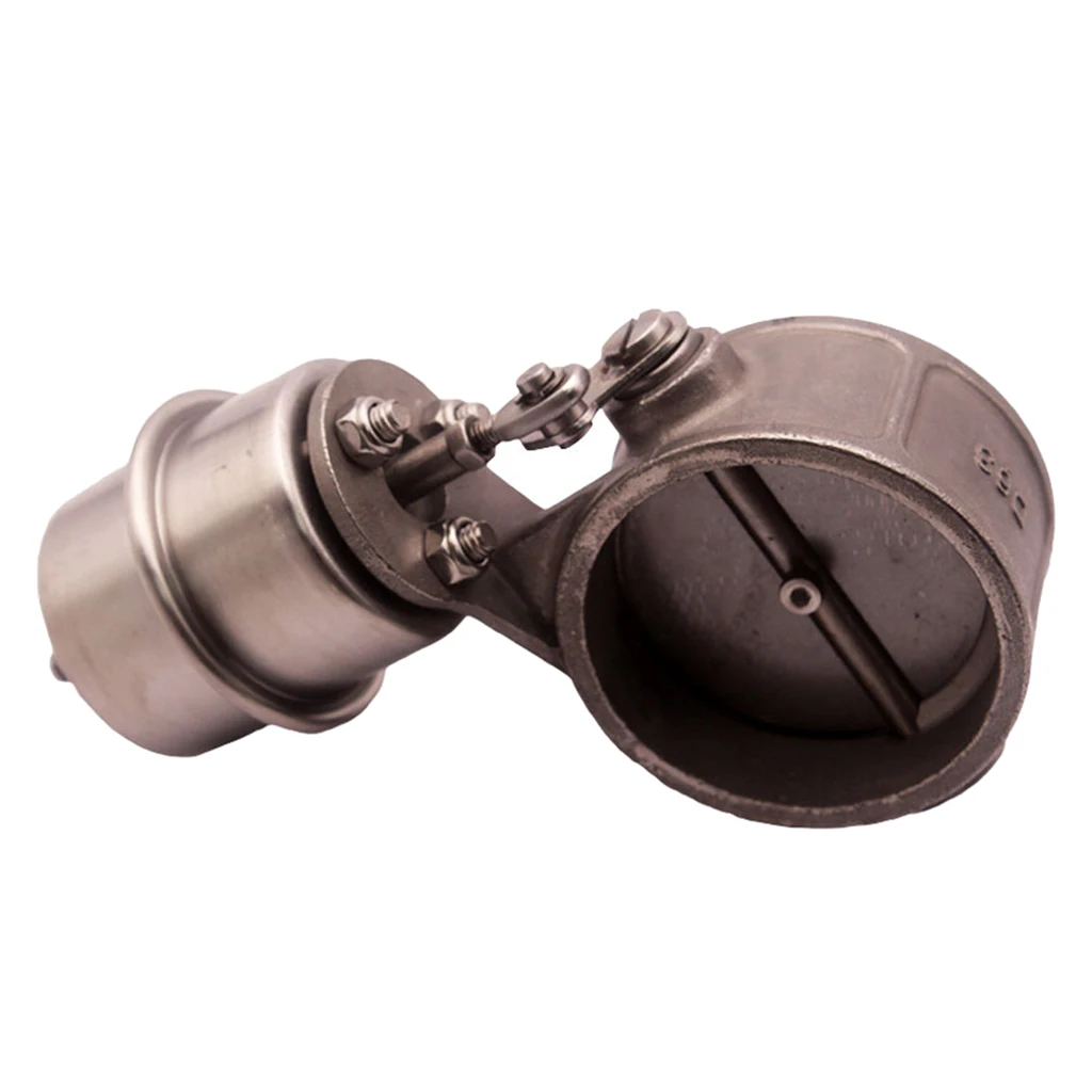 Car Exhaust Control Valve Boost Vacuum Activated Exhaust Remote Control Variable Sports Car Sound Fits 63mm Pipe Vehicle 2.5in
