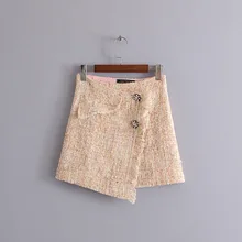 Твид юбка faldas Saia юбка в готическом стиле