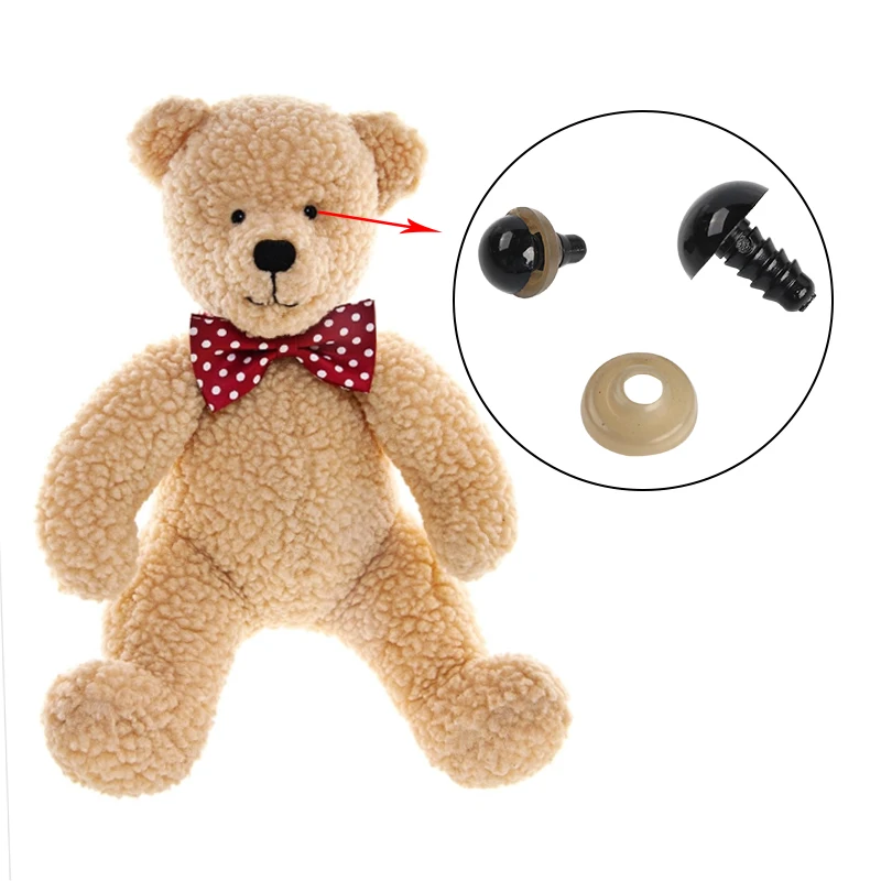 264pcs/box 6mm 8mm Multicolor Safety Eyes For ToysTeddy Bear Stuffed Snap Animal Amigurumi Puppet Dolls Craft Eyes Handmade Doll