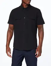 Chemise en coton à manches courtes pour homme