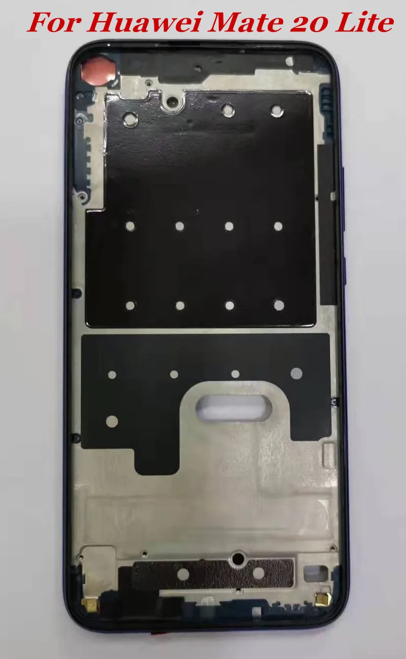 Для huawei Коврики 20 Lite средняя рамка Поддержка LCD пластинчатый Корпус Передняя Лицевая панель рамка Ремонт Часть документа