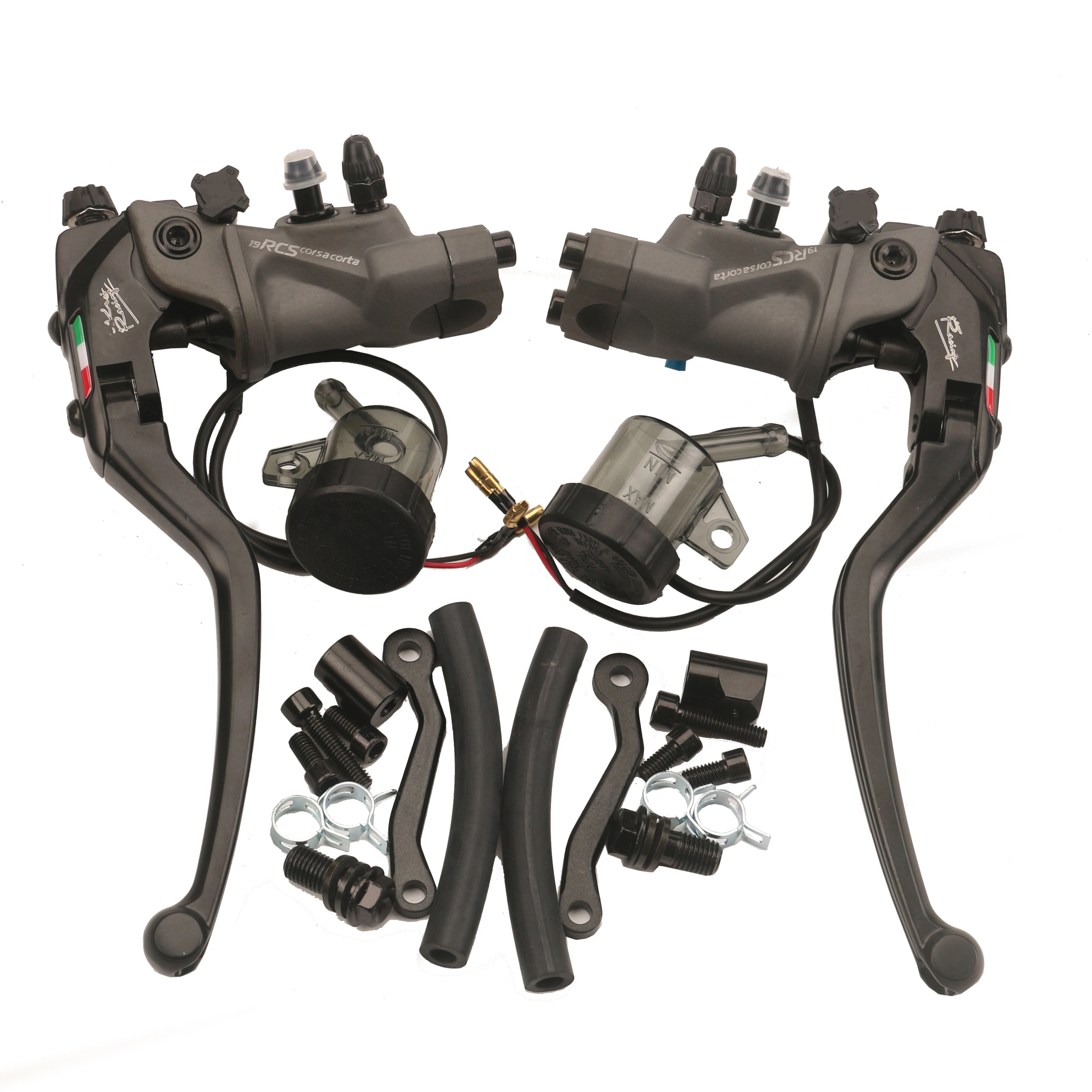 Новый обновленный 19 Rcs главный тормозной цилиндр мотоцикла радиальный кабель