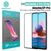 Für Xiaomi Redmi Note 10 10 Pro Glas Nillkin CP + Pro H/H + Pro Gehärtetem Glas Für redmi Note 10 Pro Max 10s Screen Protector Film
