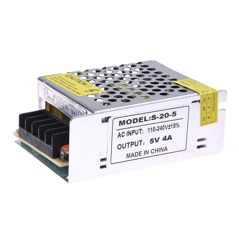 Светодиодный ленточный светильник AC 220 V DC 20 W 5 4 A адаптер выпрямленный источник