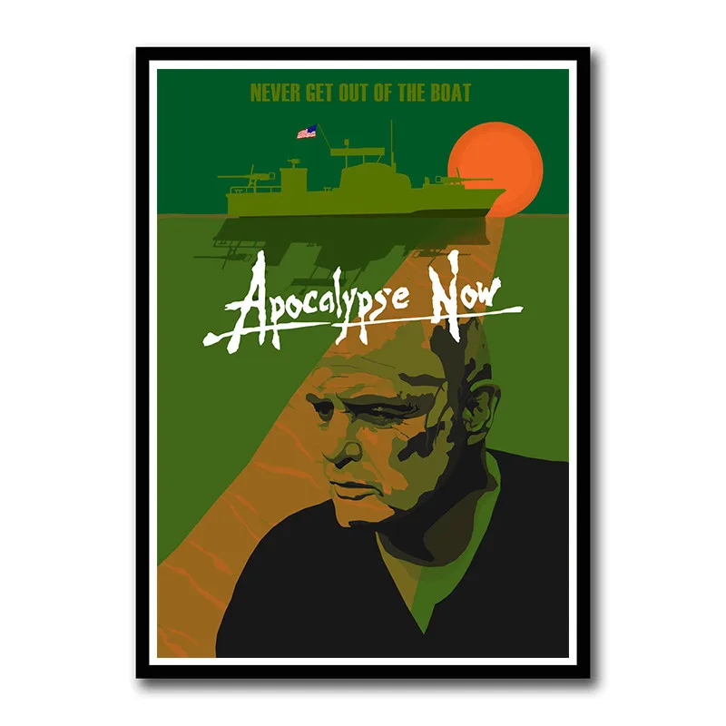 Apocalypse Now Minimalism Room Vintage Kraft Decorative Poster Wall Sticker Delicate Home Bar Deco