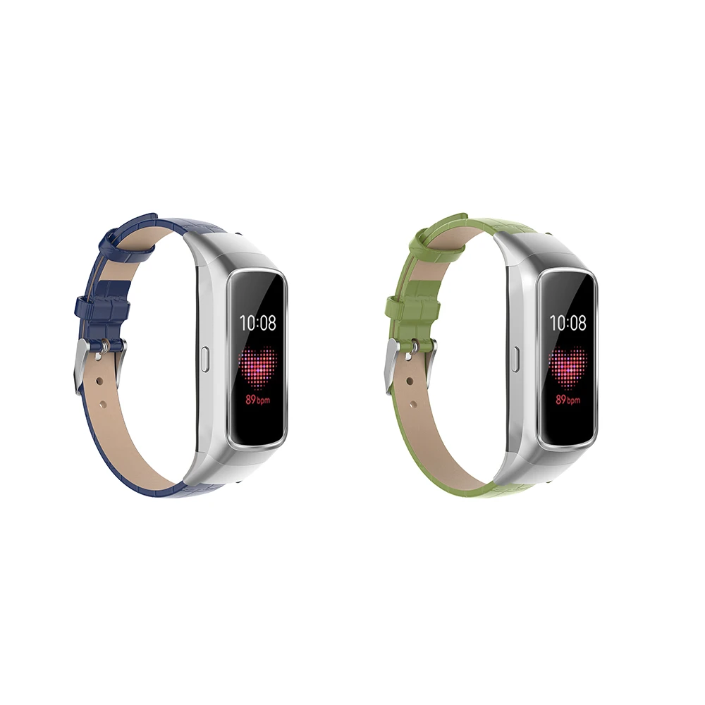 Горячая Замена кожаных наручных часов ремешок для samsung Galaxy fit SM-R370
