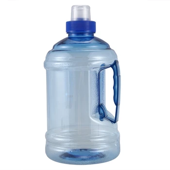 

1L Big Large BPA Free Sport Gym Training Party Drink Water Bottle Cap Kettle Color:Blue Capacity:1 L