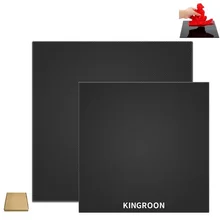 Plateforme d'imprimante 3D Ultrabase, lit chauffant carré, Surface de construction 310 235 210 200 180mm, plaque de verre en treillis, Hotbed pour KP3S Ender3 CR10