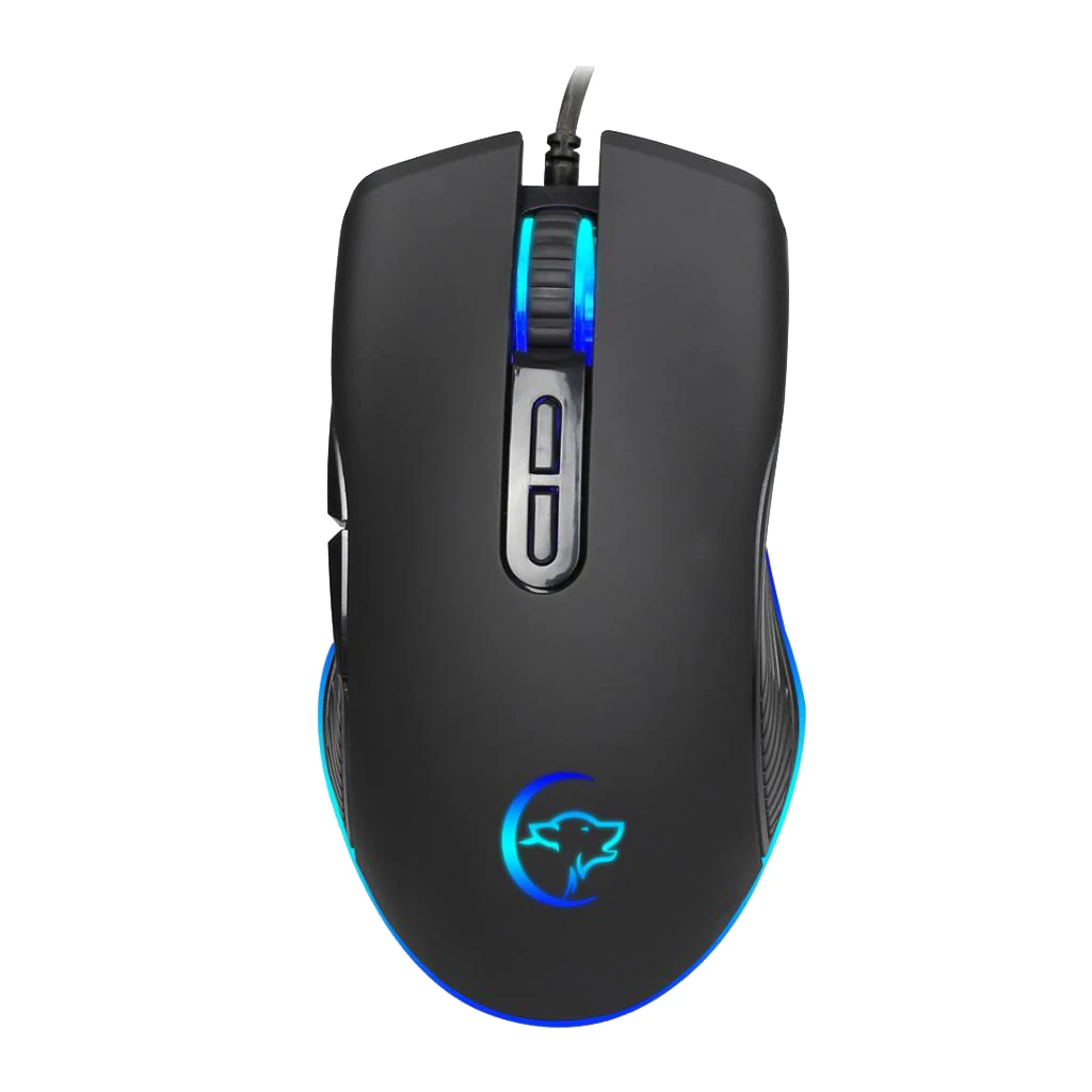 

7 Button 3200 DPI LED Optical USB Computer Mouse Professional Wired Gaming Mouse Gamer Mice Game Mouse Silent Mause For PC