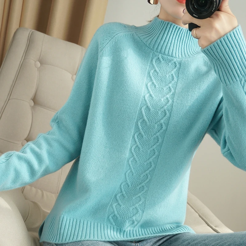Tailor sheep Cashmere sweater women 2020 fall