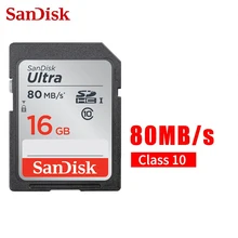 SanDisk SD карта 128 Гб 64 Гб 32 Гб 16 Гб microSDHC SDXC UHS-I карта памяти micro SD карта TF карта 80 МБ/с./с класс 10 U3 для камеры SDUNC