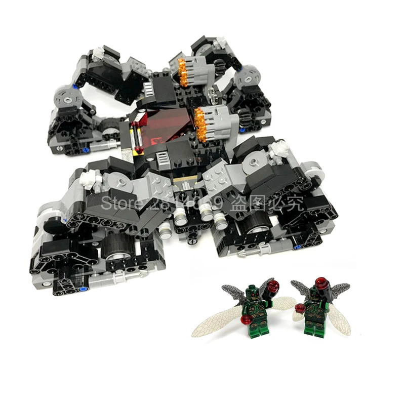 Bela 10845 DC Comic Super Hero Flash Knightcrawler Tunnel Attack Building Blocks Toys Compatible Wi