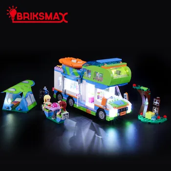 

BriksMax Led Light Kit For Friends Mia's Camper Van Building Blocks Compatible With 41339 (NOT Include The Model)