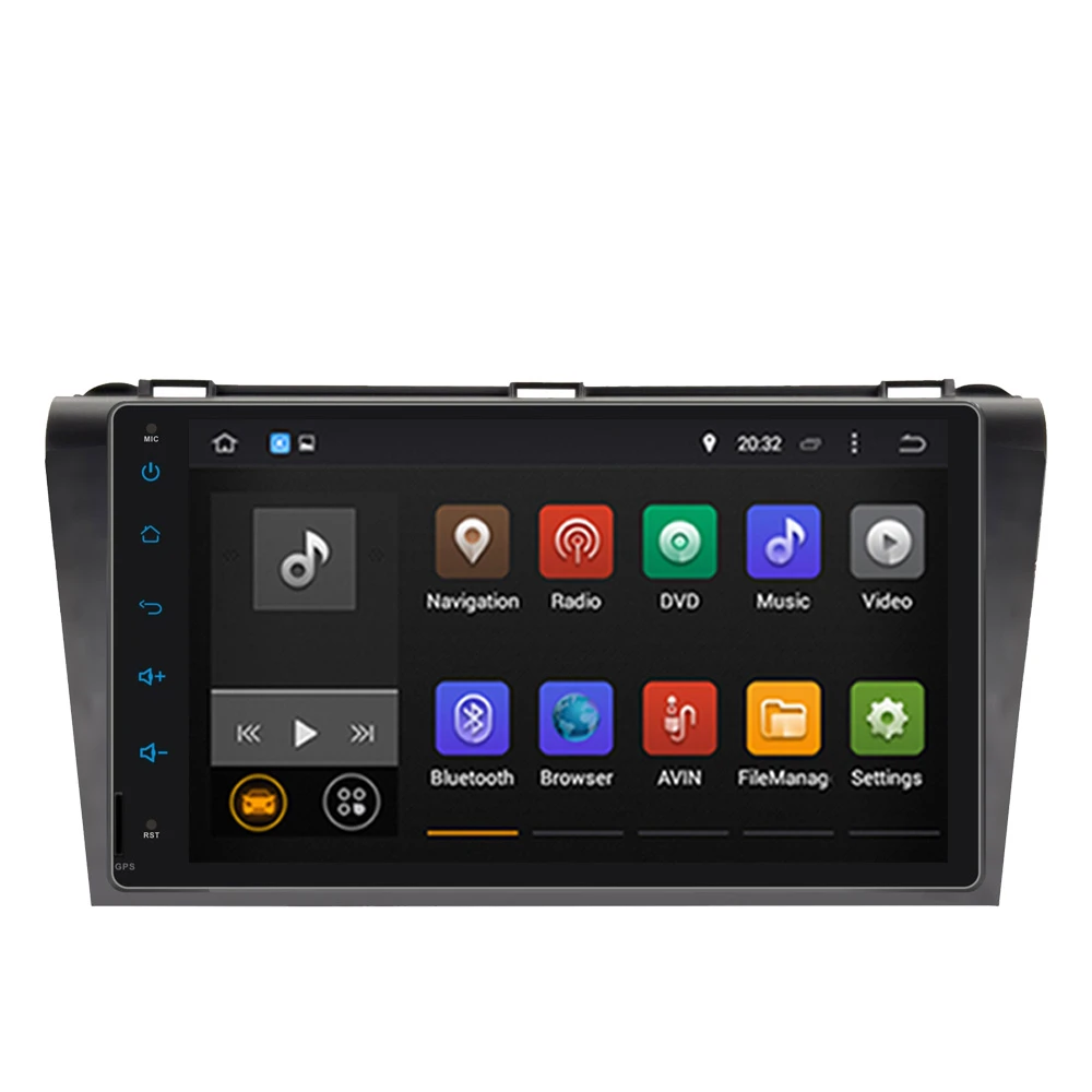 Автомобильный мультимедийный DVD-плеер с GPS-навигацией Android 10 0 Восьмиядерный