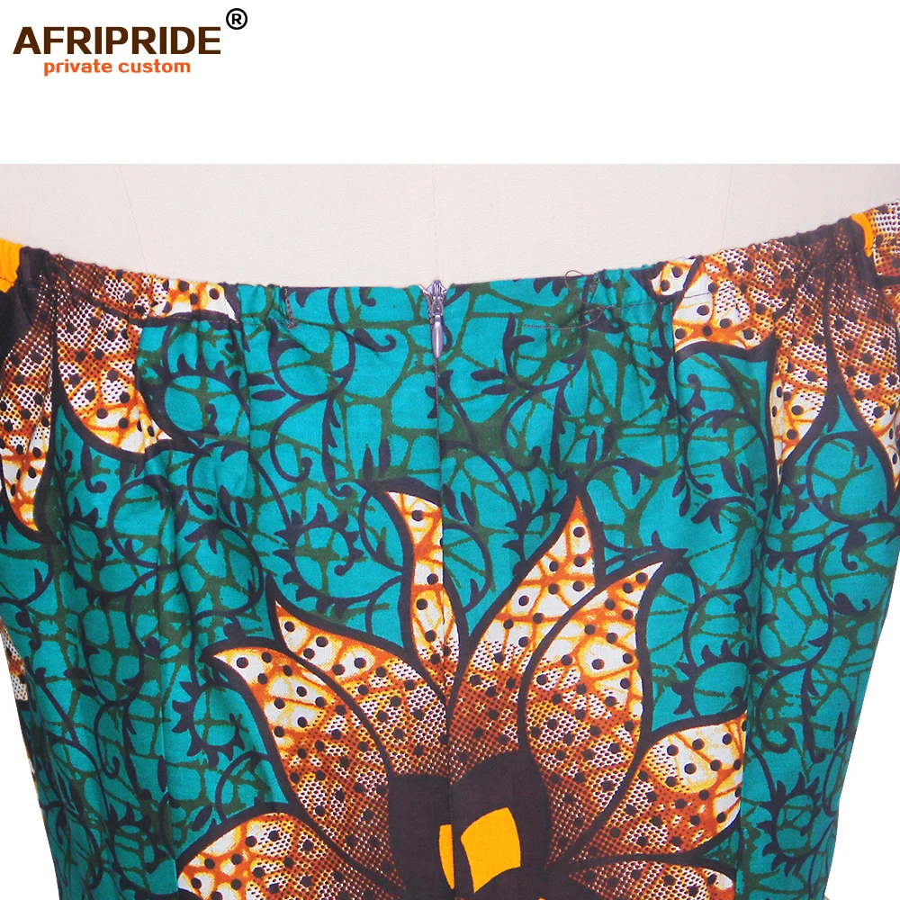 Африканская одежда для женщин AFRIPRIDE Анкара v образный вырез открытые плечи пальто
