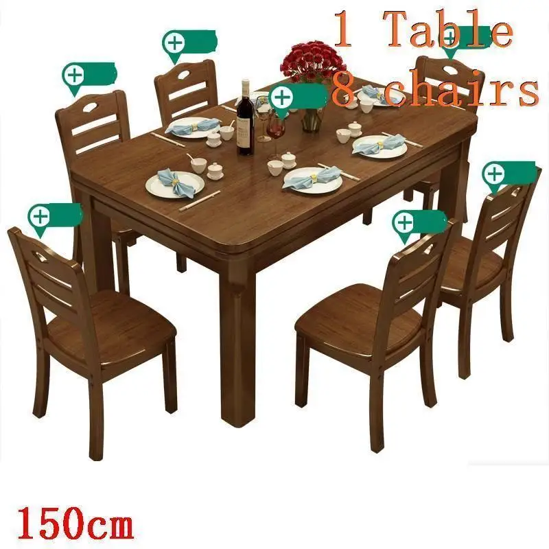 Comedores Mueble Tisch Eettafel A Manger современный для столовой и кухни Eet Tafel деревянный стол Comedor Mesa De Jantar обеденный стол - Цвет: Version D