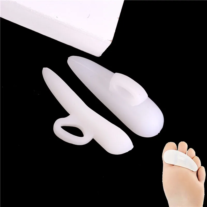 

Toe Separator Correction Hallux Valgus Corrector 1Pair Silicone Orthopedic Hammer Separator Straightener Spreader Foot CareTool