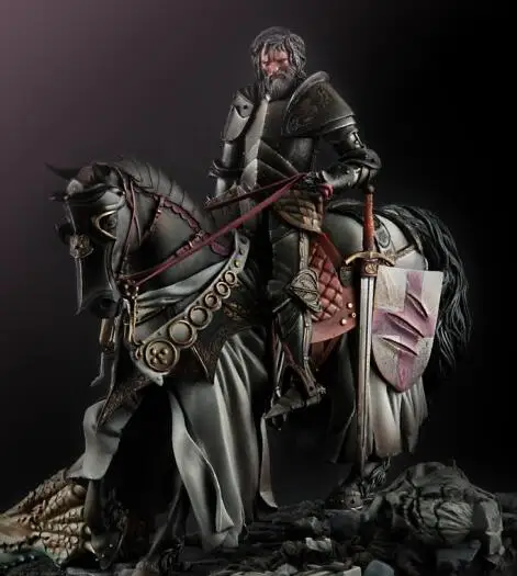 

1/24 Resin Kits Knight 1 SET Not Assembled Uncolored