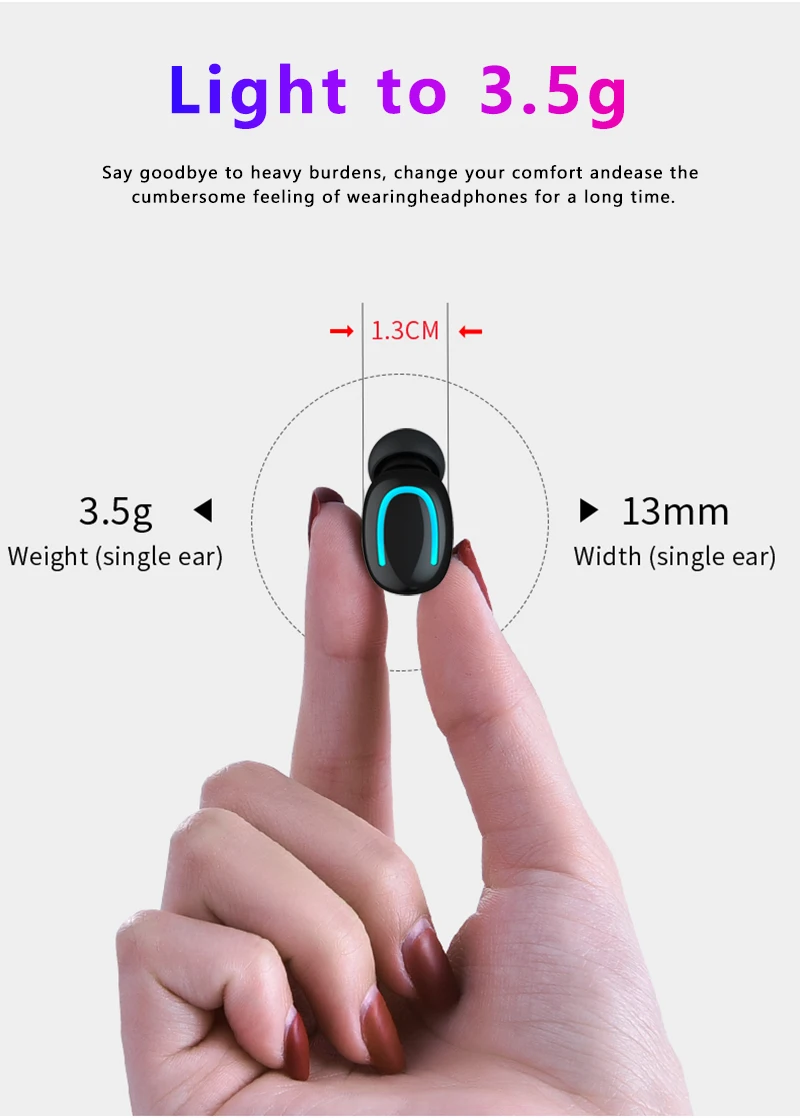 Настоящие Bluetooth 5,0 наушники HBQ Q32 TWS беспроводные наушники спортивные свободные наушники 3D стерео игровая гарнитура с микрофоном Зарядка Бо