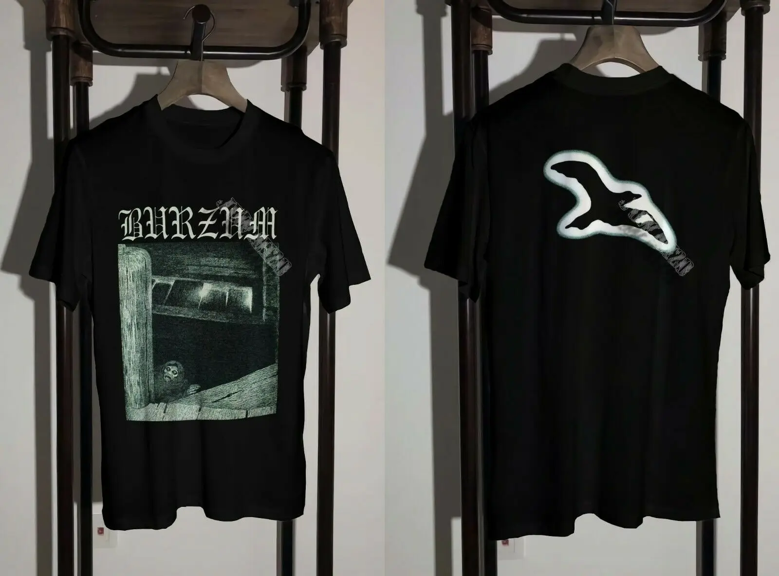 90BURZUM футболки 2002 г. Misanthtropy Hvis Lyset Tar Oss одежда унисекс от S до 2XL хипстерские с