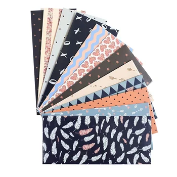 

12Pcs/Set Budget Envelopes Laminated Cash Envelope System For Cash Savings Plus