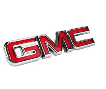 

Car Sticker Styling Emblem Badge Sticker For Mustang CHASSIS GMC G550G 660 G670 GX777 YUKON Racing Grills Rear Trunk Sticker Red