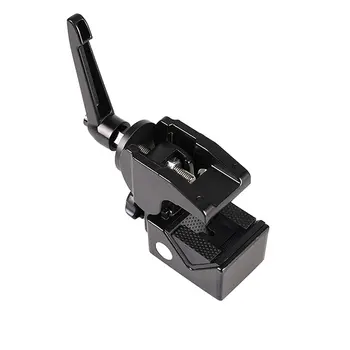 

Multi-functional Photography Support Accessory Durable Metal Crab Clamp Bracket Wonderful Flash Bracket