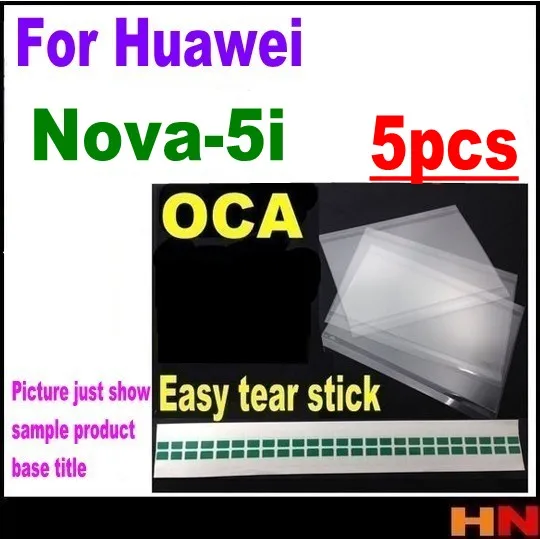 5 шт. OCA Оптический прозрачный клей для Huawei Nova 2 2S 3I 3E NOVA plus 4 NOVA4E 5i lite сенсорного