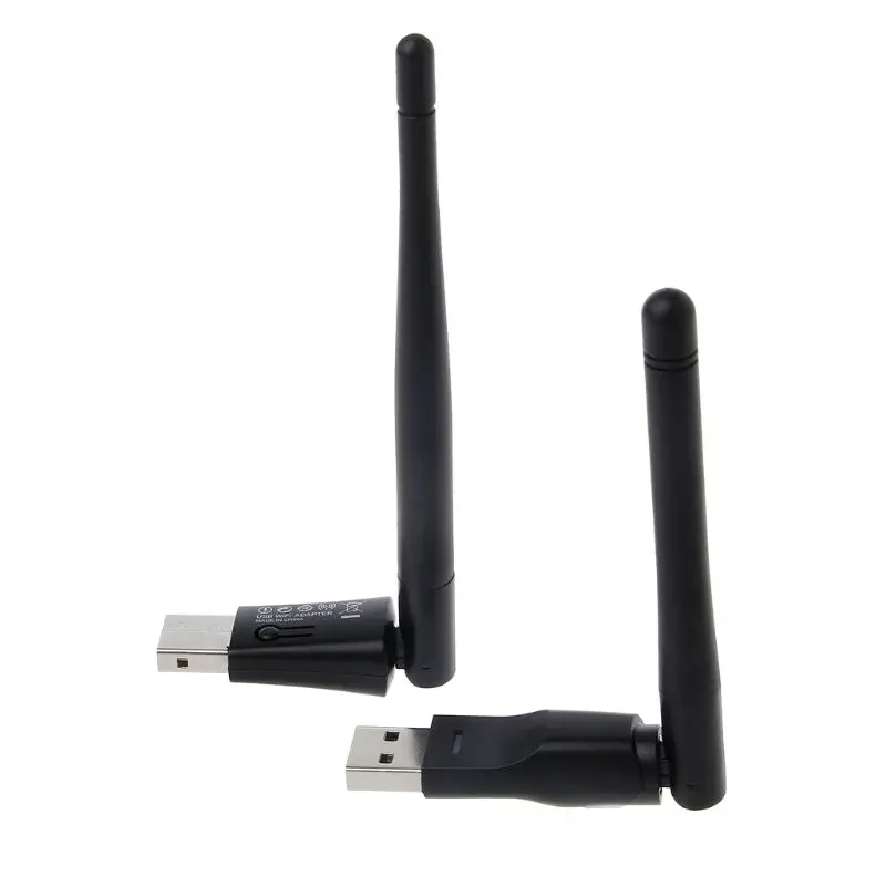 Высокоскоростной мини беспроводной Wifi адаптер 150 Мбит/с 2dBm 5dBm антенна USB Wifi приемник сетевая карта 802.11b/n/g LX9A