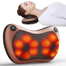 

Relaxation Massage Pillow Intelligent Infrared Heating Kneading Massager For Body Neck And Back Massager Home Relaxation Machine