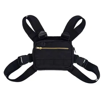 

Sling Bag Chest Shoulder Fanny Pack Crossbody Bags for Men(Black)