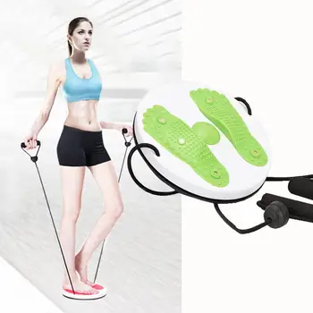 

Multi-functional Slim Waist Machine Belt Pull Rope Fitness Music Twist Twister Magnetic Disc Exercise Waist Waist W7Q8