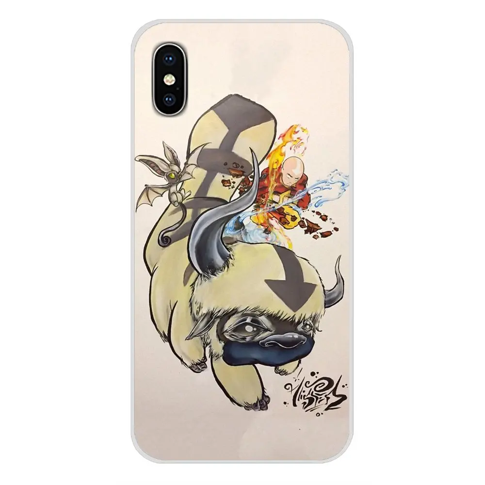 Для Apple IPhone X XR XS 11Pro MAX 4S 5s 5C SE 6S 7 8 Plus ipod touch 5 6 Аниме Appa Yip Аватар аксессуары чехол для телефона - Цвет: images 2