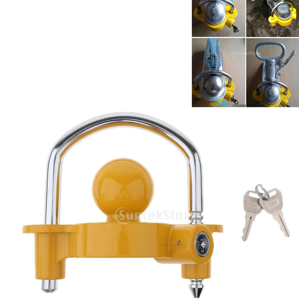 Heavy Duty Universal Boat / Utility Trailer Heavy Duty Coupler Hitch Lock