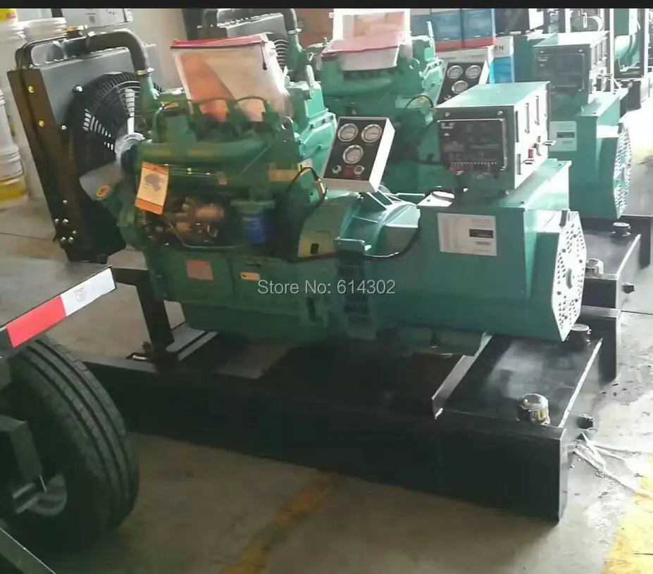 Generator power 40kw/50kva diesel generator/diesel genset with brush alternator for home hotel hospital