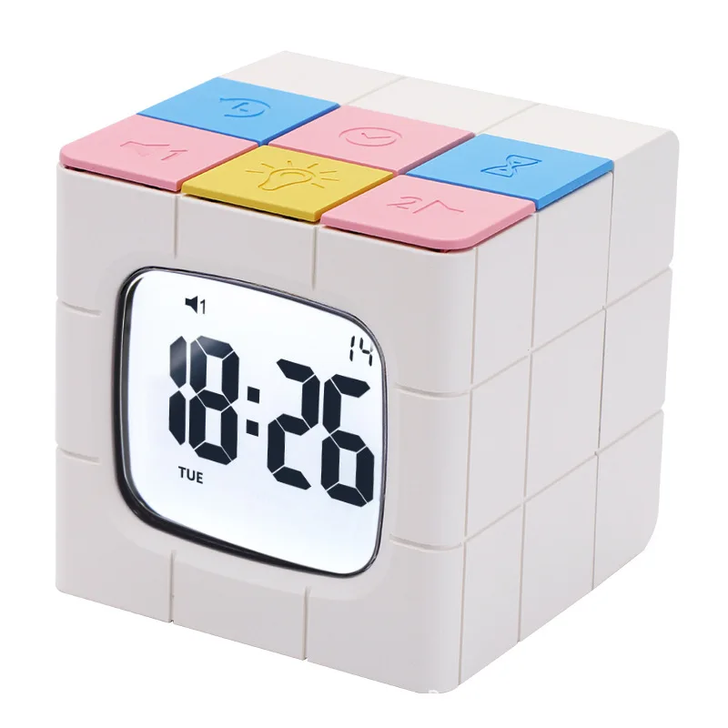 

Modern Home Decoration Accessories Alarm Clock Bedside Wake Up Digital Led Clock Slaaptrainer Wekker Kind Electronics Gift A