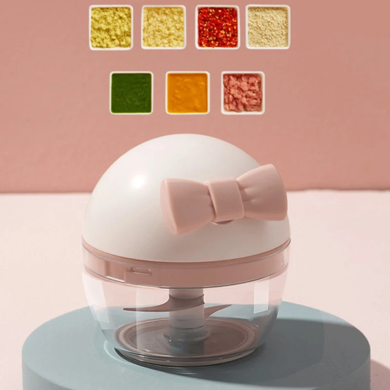 

Kitchen Mini Manual Food Processor Vegetable Cutting Machine Vegetable Meat Cutting Machine Slicer Hand Grinder