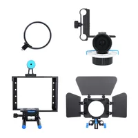 ⁦كيج و ريغ كاميرا FEICHAO Rabbit Cage مناسب لكاميرات DSLR وبدون مرآة مع مات بوكس و فولوفوكس وقبضة يد⁩ - الصورة ⁦4⁩