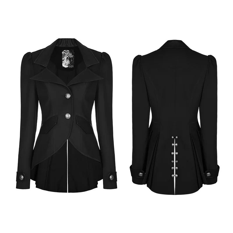 PUNK RAVE Women Steampunk Gothic Jacket Coat Fashion Retro Party Women ...