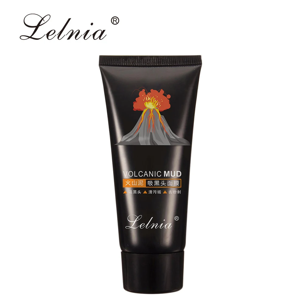 

Volcanic Mud Black m ask Face Care Acne b lackhead Removal Treatment Whitening Moisturizing b lackhead & Blemish Removers Peel