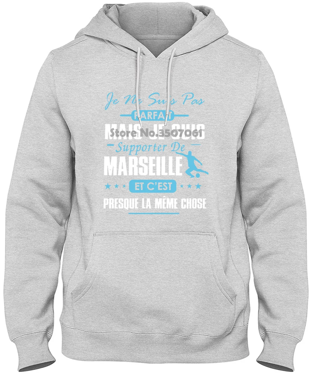 

Edition LimiDe Marseille Je Ne Suis Pas Parfait Mais Black Different Colours High Quality 100% Couple Punk tshirt t shirt coat