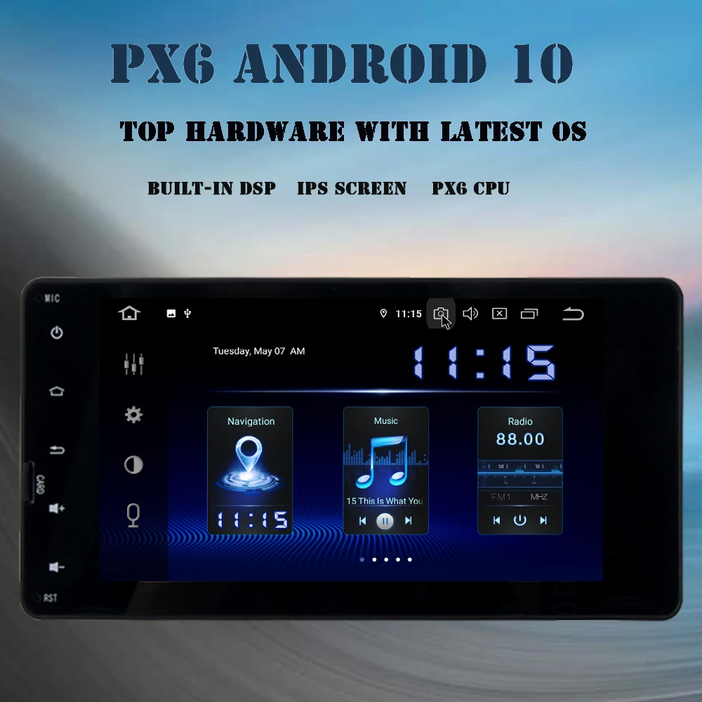 Dasaita 2 Din Android 10 0 автомобильное радио для Mitsubishi Lancer Outlander Pajero ASX мультимедийный