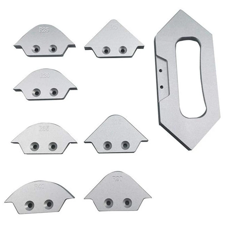 

Profile R Corner Radius Trimming Tool Templates Table Bit Router Set Chamfer Anti-Rust Quick-Jig Woodworking Tool Aluminium Allo