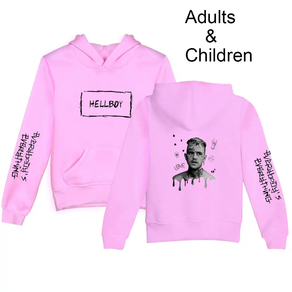 moletom lil peep rosa