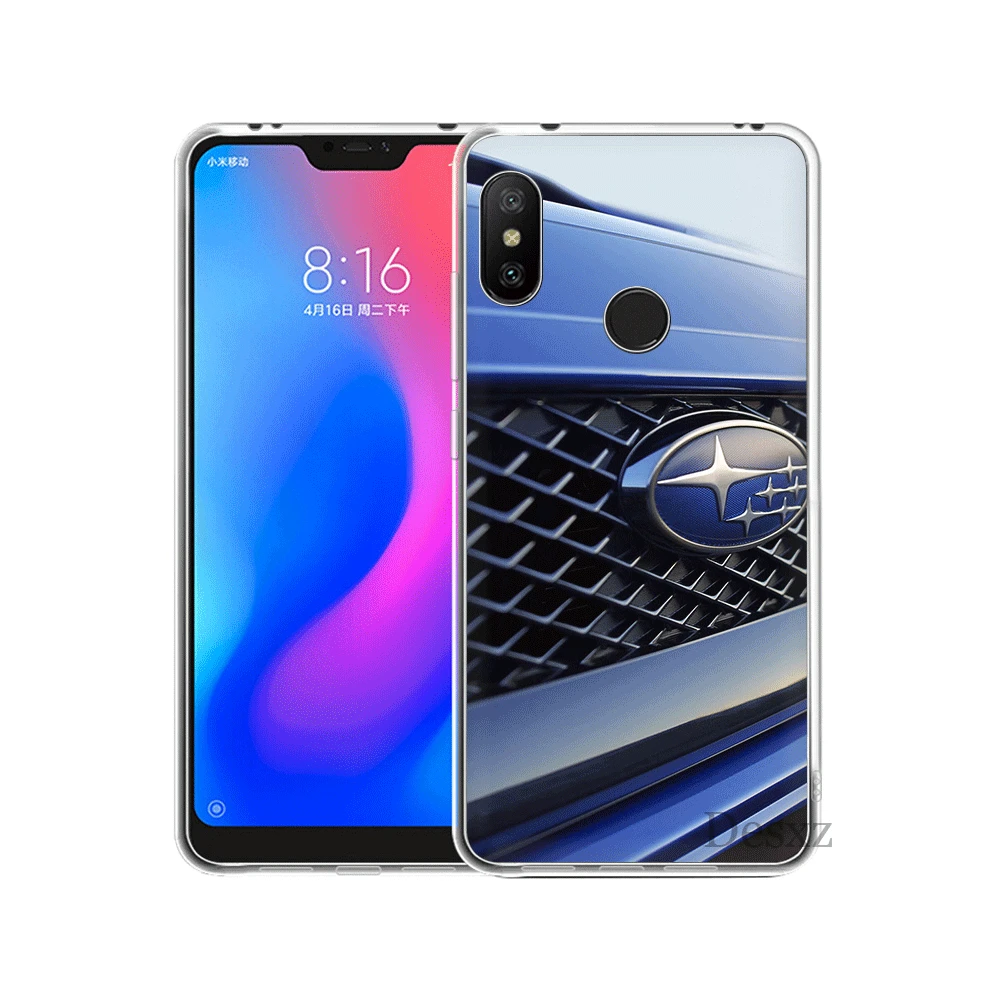 Мобильный чехол для телефона для Xiaomi Redmi Note 6 7 Pro 5A 4 4X3 5 твердый переплет Логотип Subaru