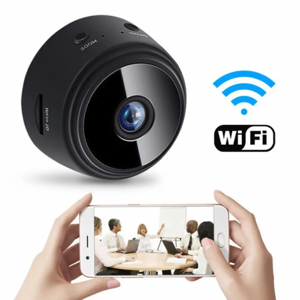 Мини камера видеонаблюдения A9 1080P Wi Fi ночное видение|Мониторы| |