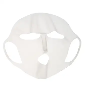 

1pc Reusable Silicone Face Mask Cover Prevent Mask Essence Evaporation Speed Up Better Absorption Moisturizing Beauty Facial Mas